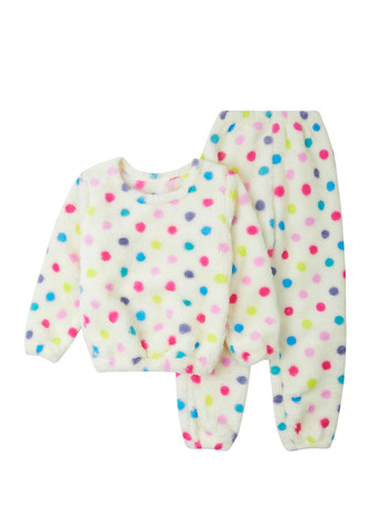 Молочна зимня піжама (світшот, штани) dexter's