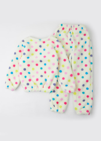 Молочна зимня піжама (світшот, штани) dexter's