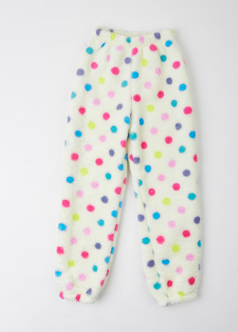 Молочная зимняя пижама (свитшот, брюки) dexter's