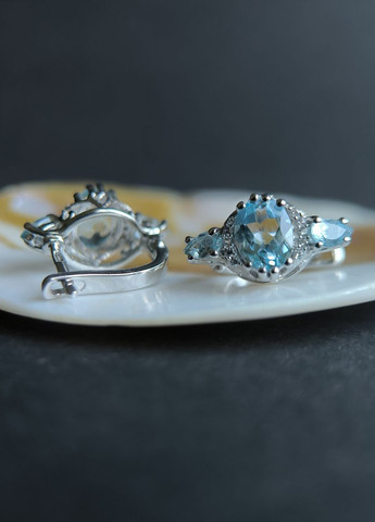 Сережки Silver Flame (354214494)