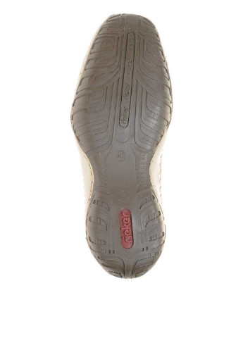 Светло-бежевые классические туфли Rieker