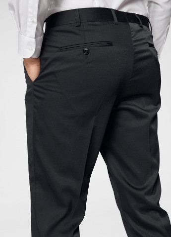 Черный демисезонный костюм (пиджак, брюки) брючный Bruno Banani