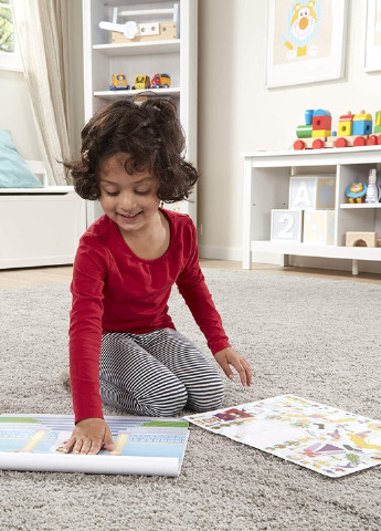 Наклейки многоразовые Замок принцессы, 0,5х28,1х35,7 см Melissa & Doug (251317899)