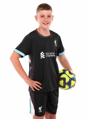 Спортивна форма (футболка, шорти) Liverpool 2025 Black CO-4713 SP-Sport SP-sport Liverpool 2025 Black (367011062)