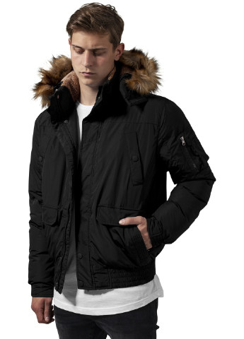 Черная зимняя куртка Urban Classics