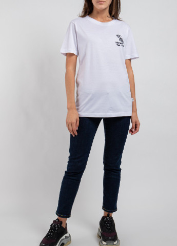 Белая футболка с вышивкой Ko Samui - (250382611)