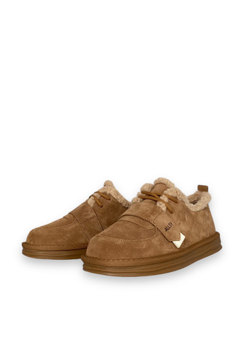 ALLSY Туфли охра з натуральная замша, китай — зима (305576199)