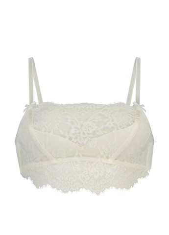 Молочний топ бюстгальтер Hunkemoller без кісточок поліамід