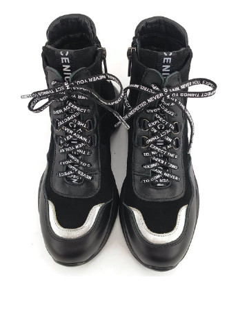 Черные кэжуал осенние ботинки Tobi