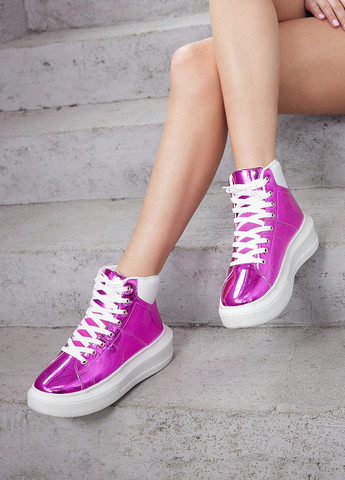 Розово-лиловые кеды SHEIN