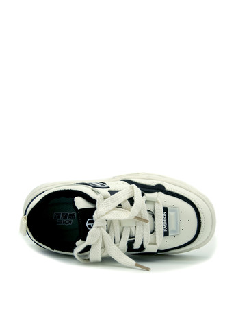 Черно-белые демисезонные кроссовки Kimboo
