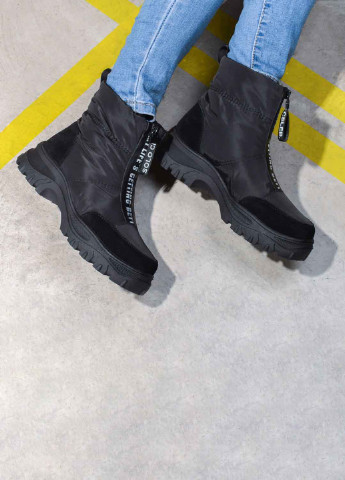 Дуті зимові черевики на хутрі No Brand дутики (209014229)