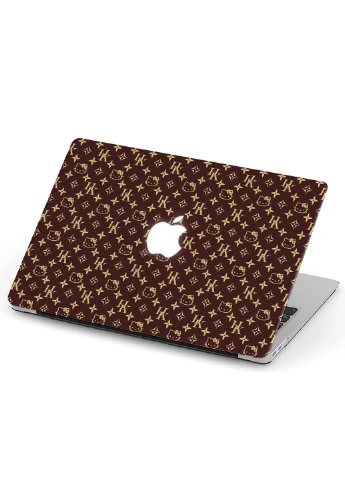 Чехол пластиковый для Apple MacBook Pro 13 A1706 / A1708 / A1989 / A2159 / A1988 Hello Kitty and Louis Vuitton (9648-2458) MobiPrint (218862043)
