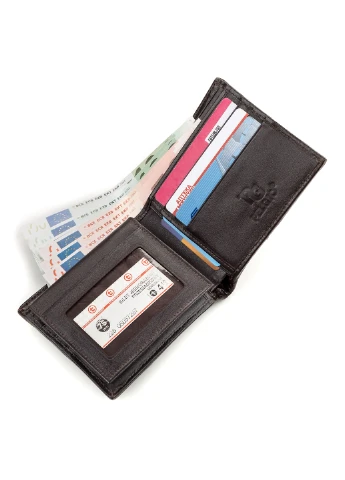 Чоловічий шкіряний гаманець 11,5х 9,5 см Crocodile leather (252131963)