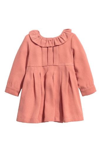 Розово-коричневое платье H&M (253442255)