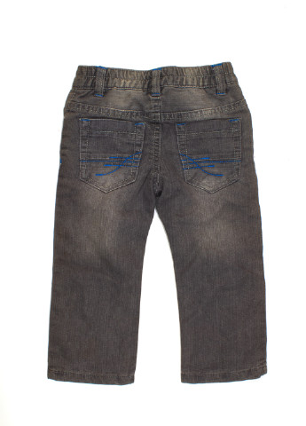 Серые зимние прямые джинсы Lupilu