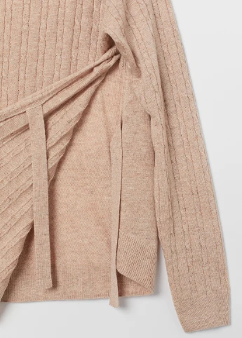 Бежевий демісезонний светр для вагітних H&M