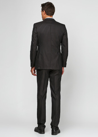 Черный демисезонный костюм (пиджак, брюки) брючный Corneliani