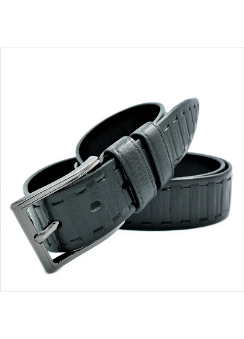 Мужской кожаный ремень 110-125х4 см Le-Mon (253490765)