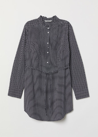Черно-белая демисезонная блуза для беременных H&M
