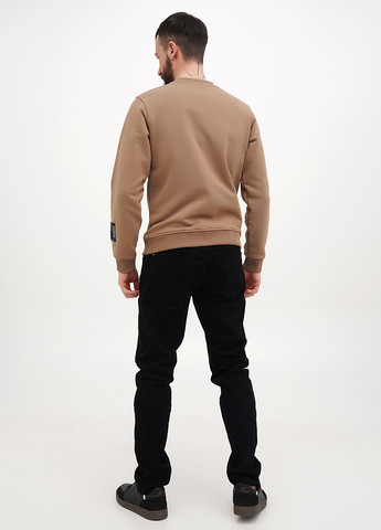 Черные демисезонные прямые джинсы No Brand