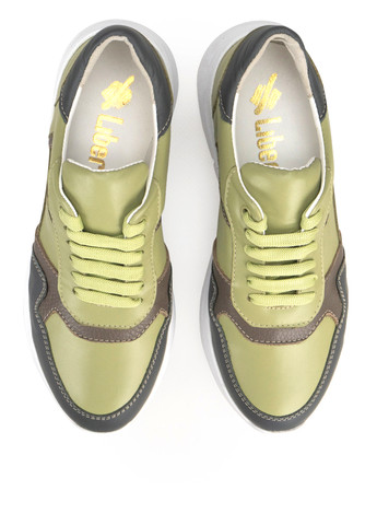 Зелені осінні кросівки Libero