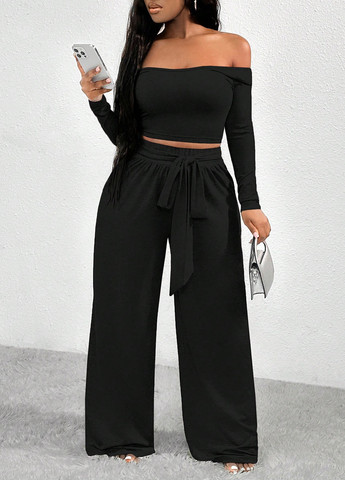 Костюм (топ, брюки) SHEIN (332811390)