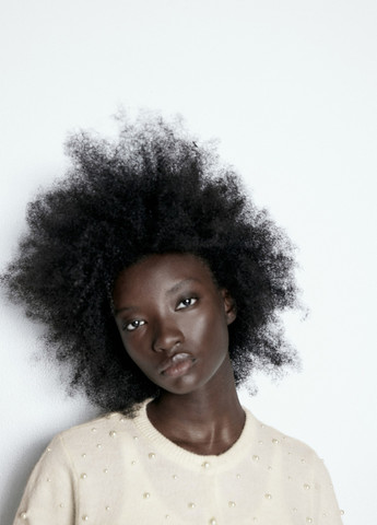 Кремовый демисезонный кардиган H&M