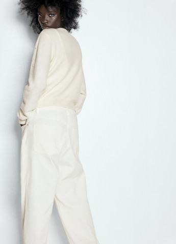 Кремовый демисезонный кардиган H&M