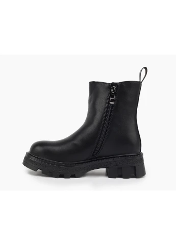 Черные зимние ботинки No Brand