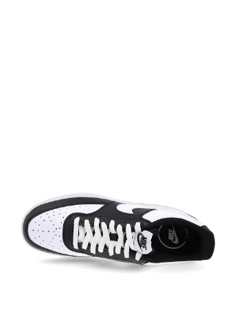 Черно-белые демисезонные кроссовки Nike COURT VİSİON LOW