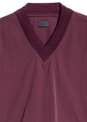 Бордова демісезонна вітровка H&M