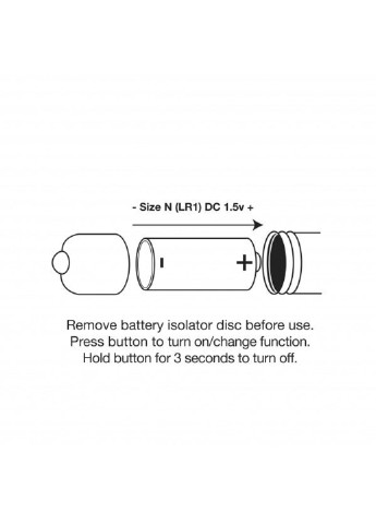 Анальный вибратор Rocks Off Petite Sensations - Plug Black Rocks-Off (255073417)