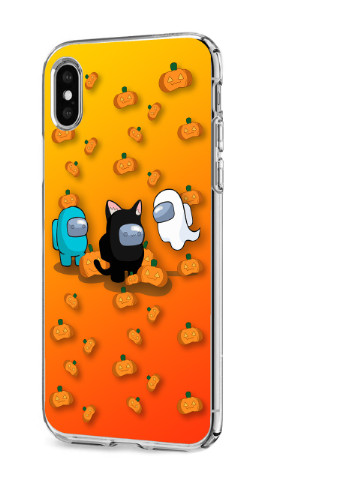 Чехол силиконовый Apple Iphone X Амонг Ас (Among Us) (6129-2420) MobiPrint (219565783)