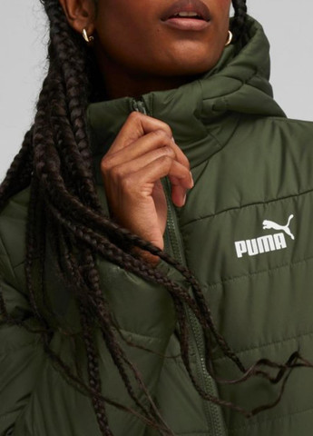 Оливковая (хаки) зимняя куртка 84894031 Puma ESS Padded Jacket