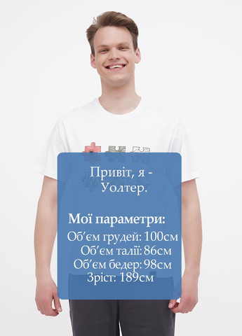 Белая футболка Chikiss