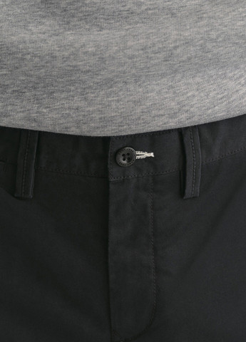 Черные кэжуал демисезонные прямые брюки Gant