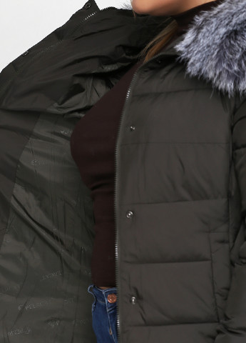 Оливковая (хаки) зимняя куртка Peercat