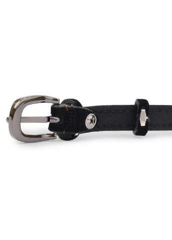 Замшевий жіночий ремінь 20764 Чорний Vintage (249995260)