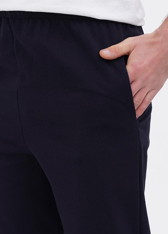 Темно-синие домашние зимние джоггеры брюки Трикомир