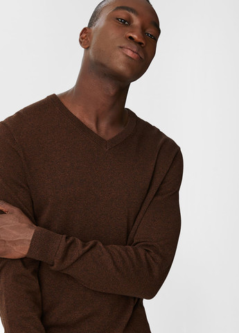 Темно-коричневый демисезонный пуловер пуловер C&A