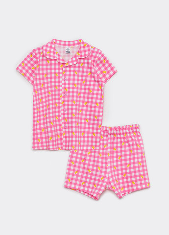 Рожева всесезон піжама (сорочка, шорти) сорочка + шорти LC Waikiki