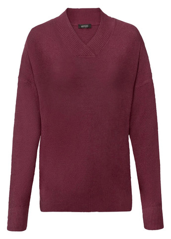 Бордовий демісезонний пуловер пуловер Esmara