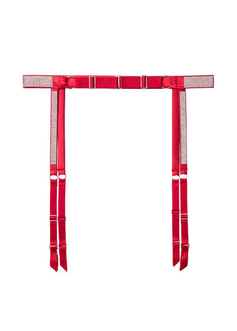 Красный демисезонный комплект (пояс для чулок, трусики) Victoria's Secret