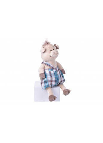 М'яка іграшка Свинка у комбінезоні 45 см (THT706) Same Toy (252249267)