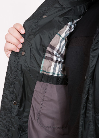 Оливковая (хаки) демисезонная куртка Clasna