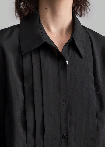 Чёрная блуза SHEIN