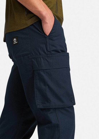 Темно-синие кэжуал демисезонные карго брюки Timberland