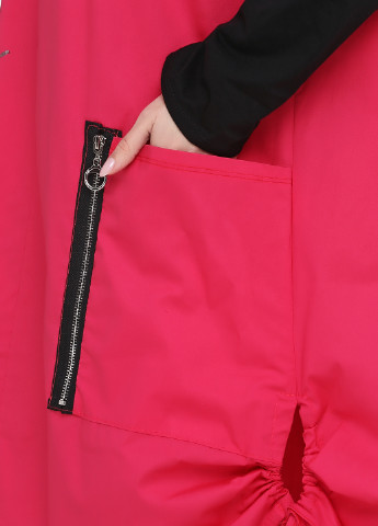 Розовое кэжуал платье оверсайз Made in Italy с надписью