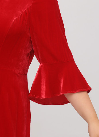 Темно-червона кежуал сукня Boden однотонна